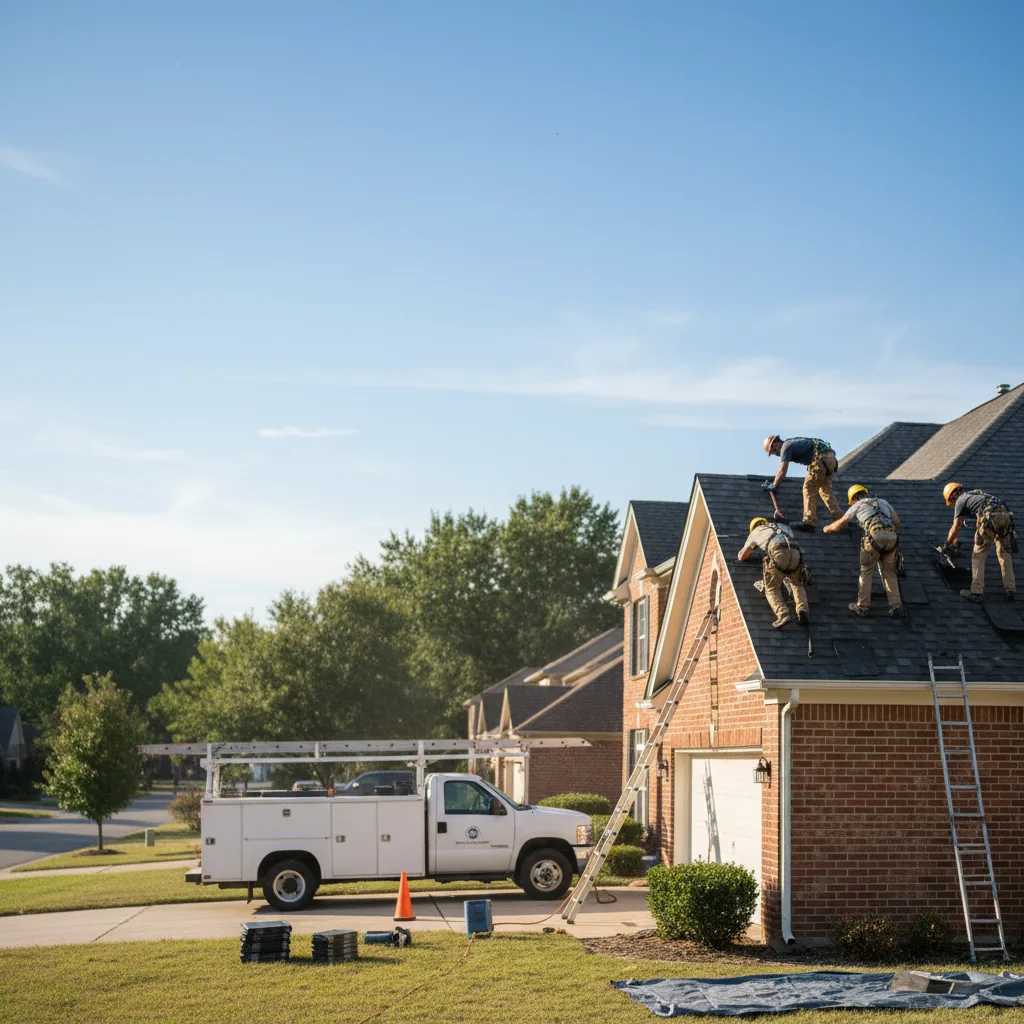 Roof Repair in Le Grand